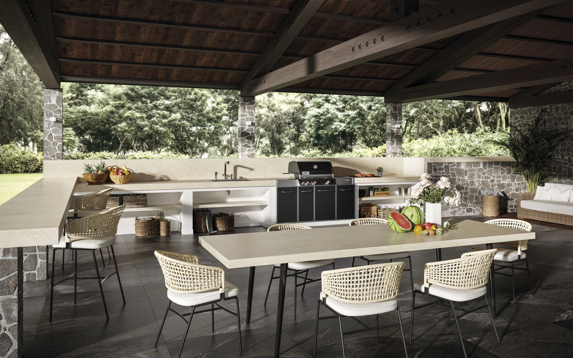 Porcelain Kitchen Worktops Surrey