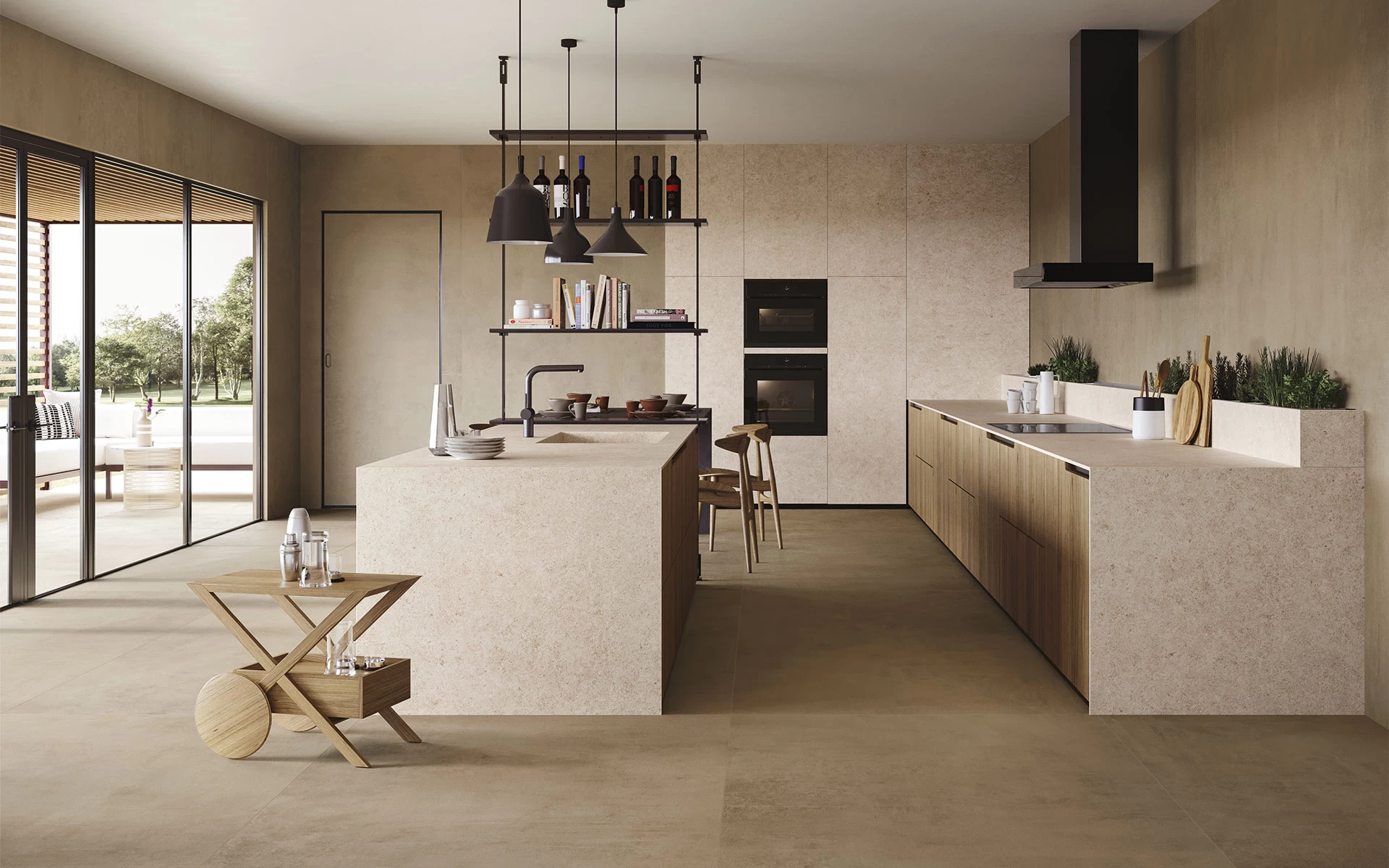 Porcelain Kitchen Worktops Surrey
